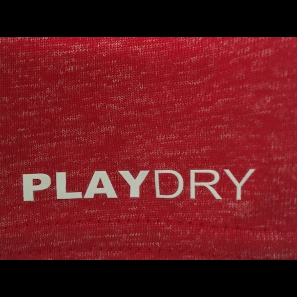 Men’s Reebok Red Active Sports Tee Small Size - Picture 3 of 4